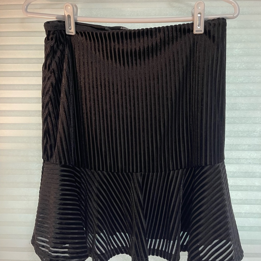 Aqua skirt medium